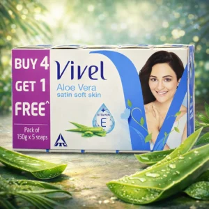 Vivel Aloe Vera Satin soft skin Buy 4 Get 1