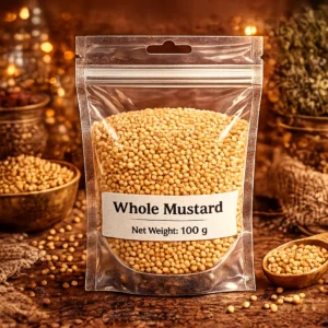 Whole Mustard 100 gm (White)