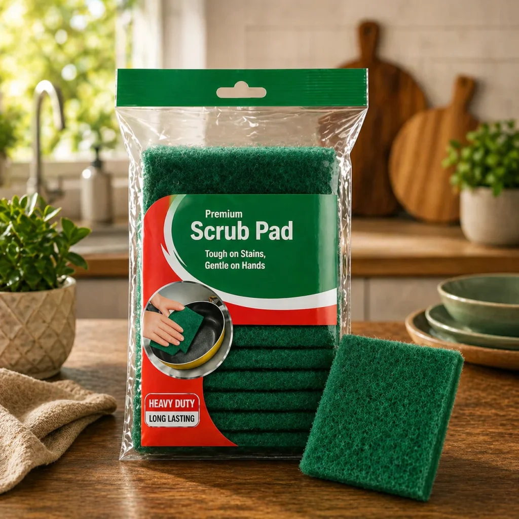 Dish Wash Scrubber ( Green Pad)