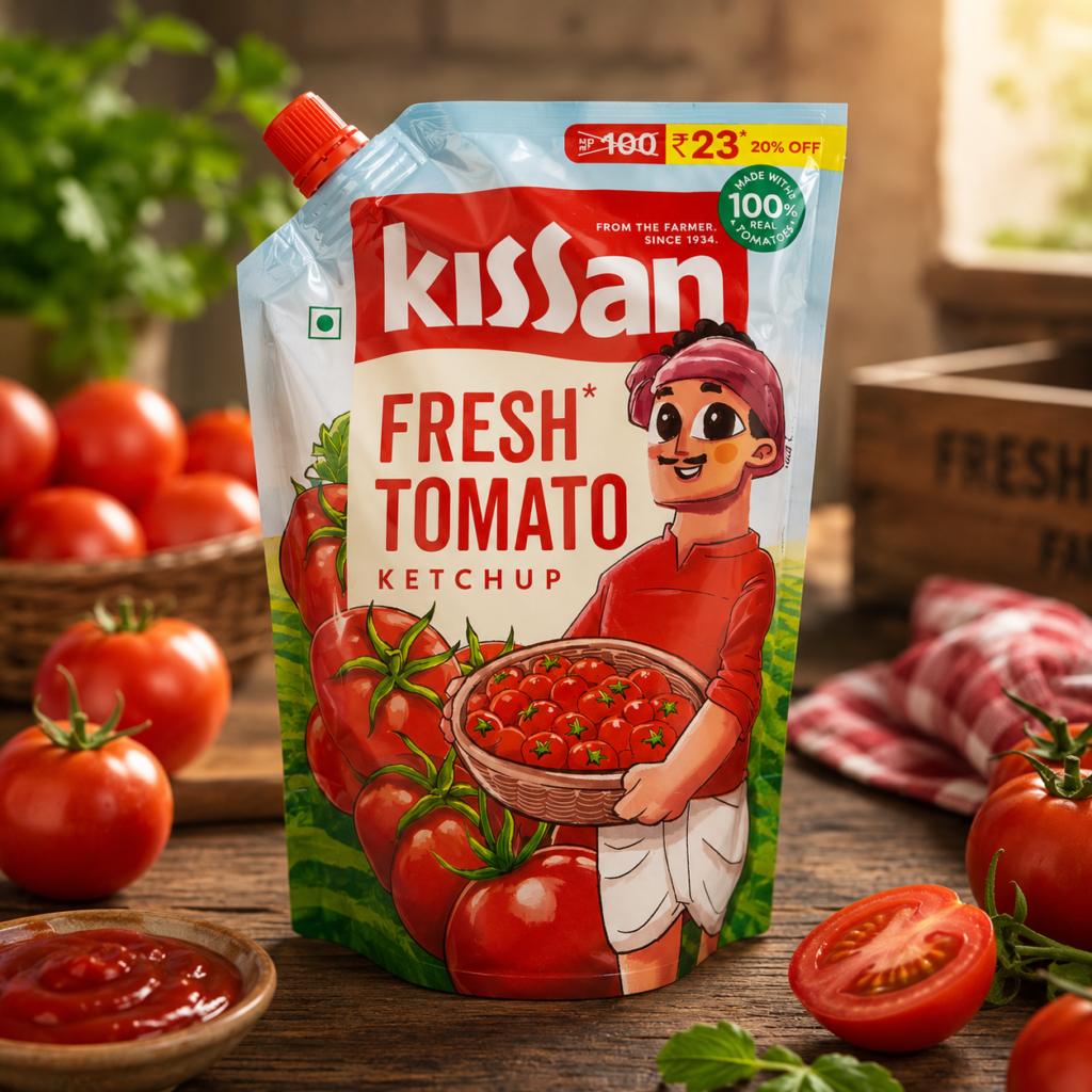 Kissan Fresh Tomato Ketchup 850g
